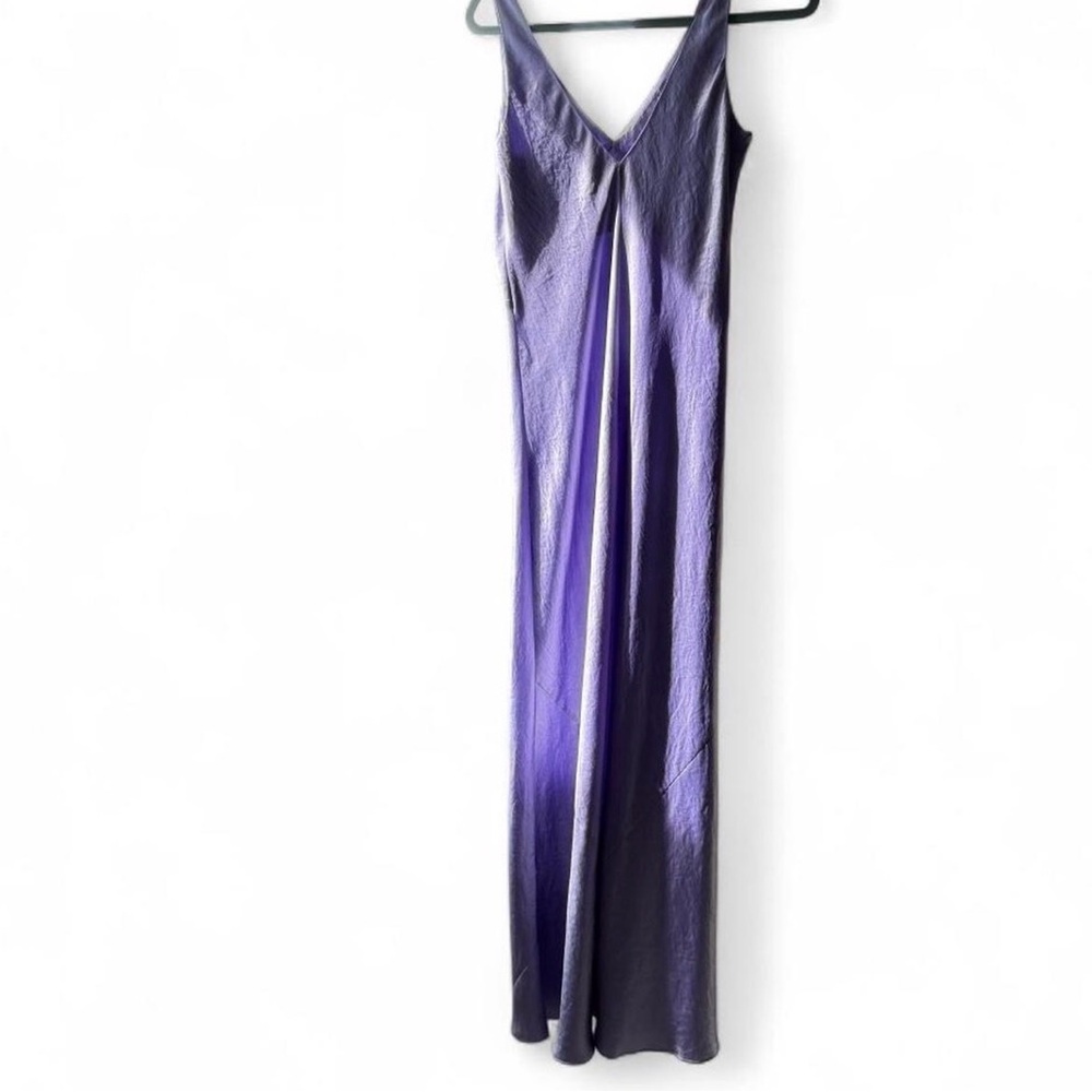 NWT Vince lavender satin gown - Picture 2 of 5